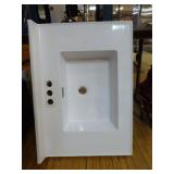 New White Ceramic Vanity Sink