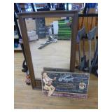 Mirror and Bar Sign