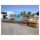 Lot of Push Back Racking