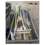 Otter Sled with Concrete Tools