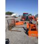 Kioti KL6010 Tractor with Box  Blade, Rotary Mower, Forks and Loader Bucket