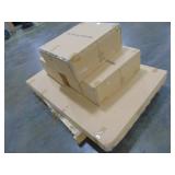 Winston 7pc Outdoor Dining Set Composite Polywood All Weather Wood White/GrayRectangular Table - 62" x 34.5" x 28"