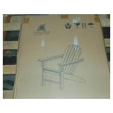 Adirondack Chair - Classic Polywood Red