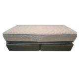 ML-BR - King Size Wooden Bed Frame with Decorative Posts by Stoneleigh