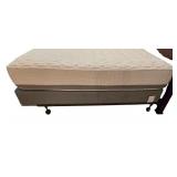 ML-BR - King Size Wooden Bed Frame with Decorative Posts by Stoneleigh