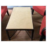P - Patio Seating Set with Metal Frame and Coffee Table