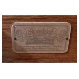 MLBR - Stonleigh 2 Piece Highboy Chest with Carved Details and Brass Hardware