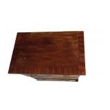 MLBR - Pair of Stoneleigh Mahogany Bedside Tables with Brass Hardware