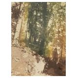 LR - Forest Walk Framed Artwork by Georges Truegard