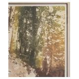 LR - Forest Walk Framed Artwork by Georges Truegard