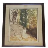 LR - Forest Walk Framed Artwork by Georges Truegard