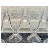 Set of 4 Lenox Butterfly Meadow 6.25 Inch Glass Goblets