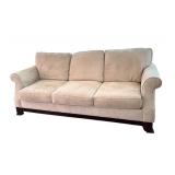 TVRM - Bauhaus 3-Seat Beige Sofa with Rolled Arms
