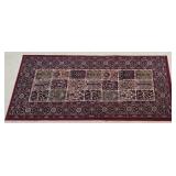 LR - IKEA Valby Ruta Rug Oriental Pattern Burgundy