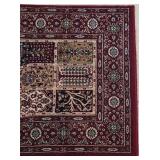 LR - IKEA Valby Ruta Rug Oriental Pattern Burgundy