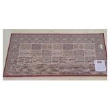 LR - IKEA Valby Ruta Rug Oriental Pattern Burgundy