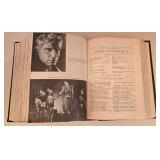 LR - Set of 10 Classic Black Leather-Bound Literature and Reference Books