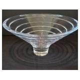 LR - Nambe Roulette Crystal Bowl