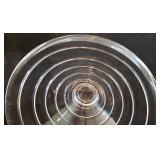LR - Nambe Roulette Crystal Bowl