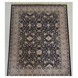 LR - Persian Renaissance Black Nain Wool Rug by Karastan