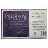 LR - Persian Renaissance Black Nain Wool Rug by Karastan