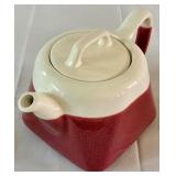 LR - The Spice & Tea Exchange Teapot with Infuser and 4 Cups Set