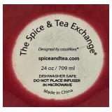 LR - The Spice & Tea Exchange Teapot with Infuser and 4 Cups Set