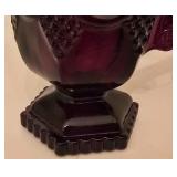 H - Set of 8 Vintage Avon Cape Cod Ruby Red Glass Mugs