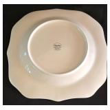 H - Spode Christmas Tree Entertaining Set with Bowls, Trays, Bell, Candleholders, Spoons, and Linen Napkins