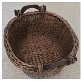 LR - Collection of Woven Baskets, Wooden Tray, and Organizers Including NorthCrest and Longaberger