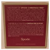 H - Spode Christmas Tree Gold Collection: Bread Basket, Teapot, Salt and Pepper Set in Original Boxes