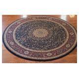 LR - Sphinx Ariana 6-Foot Round Oriental Style Rug with Nonslip Mat