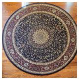 LR - Sphinx Ariana 6-Foot Round Oriental Style Rug with Nonslip Mat