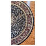 LR - Sphinx Ariana 6-Foot Round Oriental Style Rug with Nonslip Mat