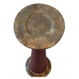 LR - Decorative Vase and Pillar Collection Including Metal, Clear Glass, and Tall Arrangements