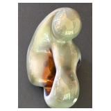 LR - Aria Hand Made Spain Modern Art Glass Sculpture with Acrylic Base