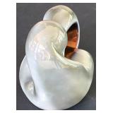 LR - Aria Hand Made Spain Modern Art Glass Sculpture with Acrylic Base