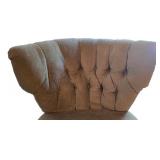 ML- BR - Set of 2 Pale Gray Tufted Accent Chairs