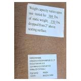 H - Wooden Bench 42 Inch Length with Gray Finish