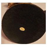 LL-BR3 - Framed Palm Tree Art Prints and Palm Tree Table Lamp Set