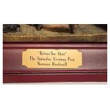 LL-BR3 - Norman Rockwell Gallery Collection Bookends - Before the Shot and Marriage License
