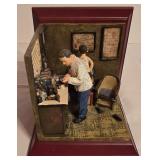 LL-BR3 - Norman Rockwell Gallery Collection Bookends - Before the Shot and Marriage License