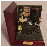 LL-BR3 - Norman Rockwell Gallery Collection Bookends - Before the Shot and Marriage License
