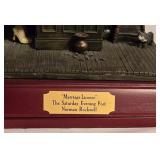 LL-BR3 - Norman Rockwell Gallery Collection Bookends - Before the Shot and Marriage License