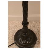 LL-BR3 - Decorative Lamp with Shade and Set of 2 Palm Tree Pillows