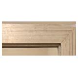 LL-FR - Rectangular Wall Mirror with Silver Layered Frame 29in x 35in