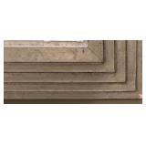 LL-FR - Rectangular Wall Mirror with Silver Layered Frame 29in x 35in