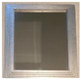 LL-FR - Rectangular Wall Mirror with Silver Layered Frame 29in x 35in