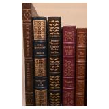 H - Collection of 15 Easton Press Leather-Bound Classic and Presidential Books