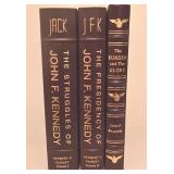 H - Easton Press Leatherbound John F. Kennedy 3-Book Set